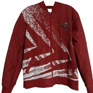 Men's NFL x Staple Red Tampa Bay Buccaneers Reversible Core Jacket Size-Small